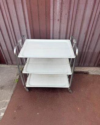 Carrellino porta vivande vintage, anni 70