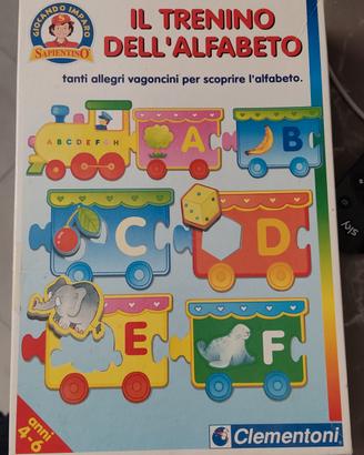  Il trenino dell'alfabeto gioco Sapientino 
