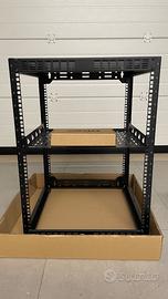 Rack 19" 16U con accessori