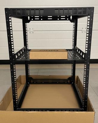 Rack 19" 16U con accessori