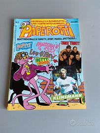 FUMETTO/RIVISTA PAPEROTTI 8.  Con BRACCIO DI FERRO