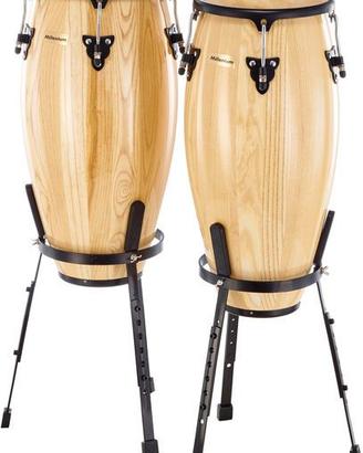 Set Congas Millennium Color Natural + supporti