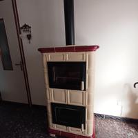 Stufa a legna con forno
