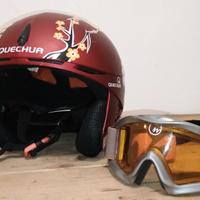 casco sci bambina decathlon quechua 