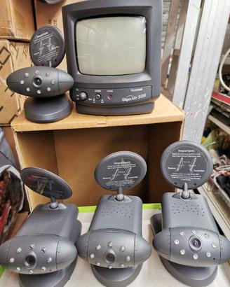 Kit videosorveglianza da interno senza fili