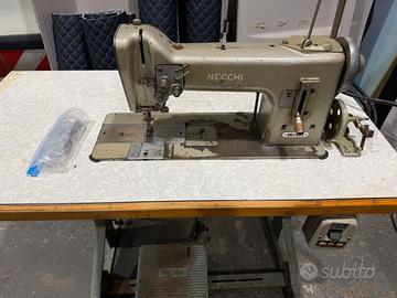 Macchina cucire doppio ago 2 aghi 6 mm