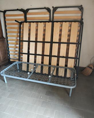 Reti in doghe + materassi
