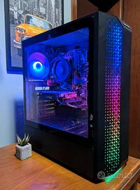 Case PC Cortek Naos ATX Mid-tower pannello vetro