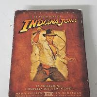 cofanetto  dvd da collezione   jndiana  jones