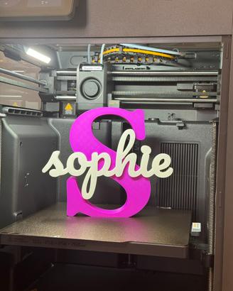 Scritta Nome 3D Personalizzata in PLA+