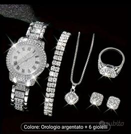 parure gioielli bigiotteria 