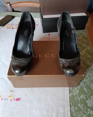 décolleté donna Gucci tg 38,5 scatola originale 