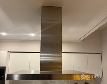 Cappa isola penisola acciaio