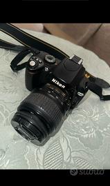 Fotocamera Nikon Reflex D40X + obiettivo 18-55 mm