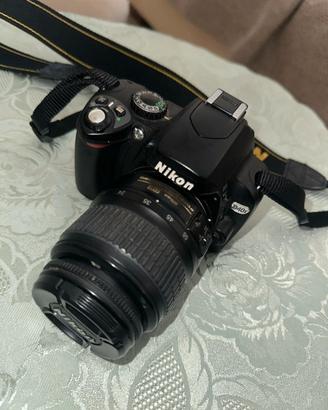 Fotocamera Nikon Reflex D40X + obiettivo 18-55 mm