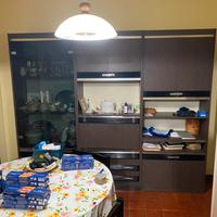 Mobile cucina credenza vetrina in legno vintage