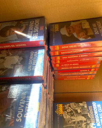 Set di 40 video cassette film di Alberto Sordi