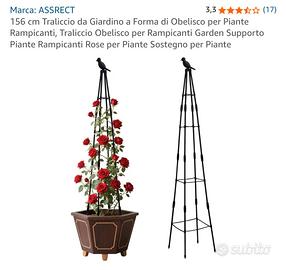 Traliccio giardino per piante