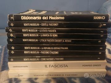 COLLEZIONE RARI LIBRI VENTENNIO FASCISTA