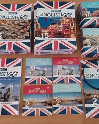 corso inglese BBC fascicoli + CD e DVD