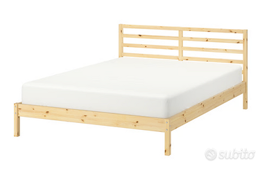 Letto Ikea Tarva + Materasso a molle Ikea