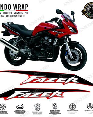 Adesivi compatibili con moto YAMAHA FAZER 600 SP 2