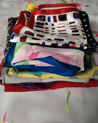 foulard lotto da 8 pz