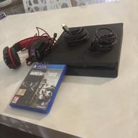 Ps4 slim ,gioco e cuffie gaming