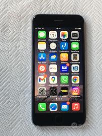 iPhone 6s 64 gb iOS 15.8.7 grigio batteria 91%