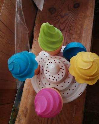 Set da mare tema gelataio
