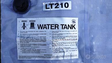 Serbatoio flessibile x acqua 210 lt