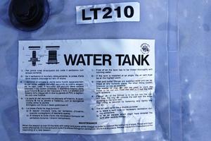 Serbatoio flessibile x acqua 210 lt