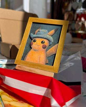 Pikachu with Grey Felt Hat
