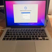 Macbook  pro 13” A1502