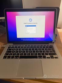 Macbook  pro 13” A1502