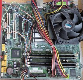 Scheda madre GA-5YASV-RH con Xeon E3110 e 8 GB RAM