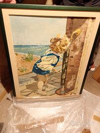 Quadro olio a spatola 1973