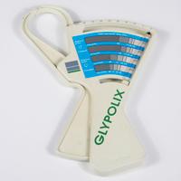 Plicometro pubblicitario anni '80 Glypolix