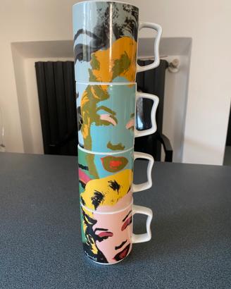 Tazze ANDY WARHOL Rosenthal Marilyn Monroe