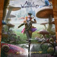 Locandina poster cinema ALICE IN WONDERLAND
