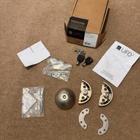 Kit sicurezza ufo meroni 1 lucchetto nichelato per