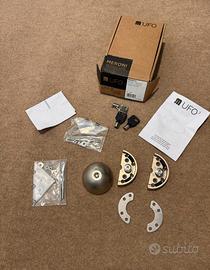 Kit sicurezza ufo meroni 1 lucchetto nichelato per