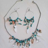 COLLANA GIROCOLLO E ORECCHINI