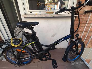 Bici elettrica assistita Argento Piuma+