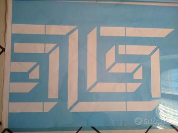 BORDURA STENCIL MURO 45X95 PLASTICA RIUTILIZZABILE