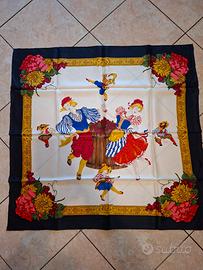 Foulard Salvatore Ferragamo anni 80.