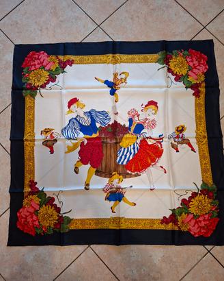 Foulard Salvatore Ferragamo anni 80.