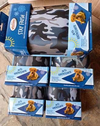 materassino refrigerante cm90x50 mimetico 