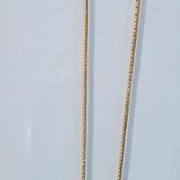 collana in oro 22k + ciondolo 14k con brillanti
