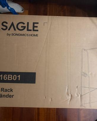 VASAGLE  RGR116B01 Marrone Vintage + Nero Opaco